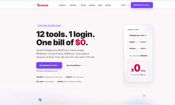 How to Create a Free Landing Page With Groove in 30 Minutes — No Credit Card Required