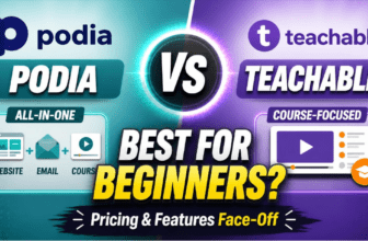 Podia vs Teachable for Beginners: Which Course Platform Should You Choose?
