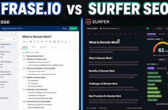Frase.io vs Surfer SEO: An Expert Comparison for Smarter Content Strategy