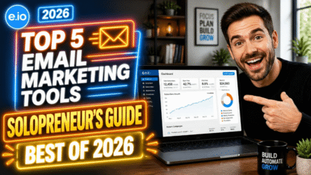 Top 5 Best Email Marketing Tools for Solopreneurs in 2026 (Tested for Real Budgets)