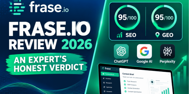 Frase.io Review 2026: An Expert’s Honest Verdict on the AI Content Platform
